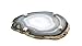 Large Natural Agate Coasters Set of 4 Sliced Thick with Felt Bumper (4.25