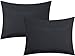Chic Home 10 Piece Hannah Pinch Pleated, Ruffled and Pleated Complete King Bed in a Bag Comforter Set Black with Sheet Set