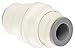 Legris 6316 62 00WP2 LIQUIfit Push-to-Connect Fitting, Inline Bulkhead Union, 1/2