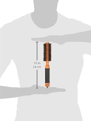 Sibel Classic 17 Round Wooden Hair Brush, 45 mm Diameter, 0.08 kg, Brown, 17/45 mm - Image 3