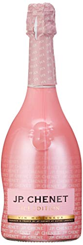 JP Chenet - Ice Edition Rosé Schaumwein Halbtrocken - Geschenkset mit 2 Gläsern (1 x 0,75 L) – Bild 3