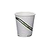 ECO PRODUCTS Compostable Disposable GreenStripe 10oz Coffee Cups, Case of 1000, White Single Wall Hot Paper Cup, Plant Based PLA Lining, Biodegradable