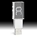 ONCHOICE USB Flash Drive USB 3.0 32GB Waterproof Memory Stick LED Thumb Drive Crystal Transparent with Box