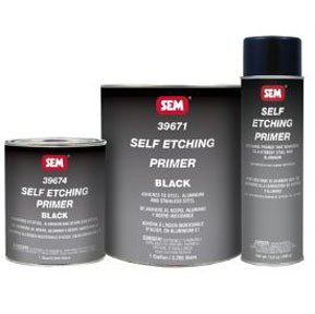SEM 39681 Self Etching Primer, Gray, Gallon