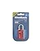 Wordlock LL-206-RD TSA Approved Combination Luggage Lock – 4 Dial, Red, normal