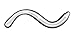 TheraWand® V-Wand: Pelvic Floor Massager, Clear, Trigger Point Release, Dual End Release, Premier Pelvic Massage Wand, Men and Women, Instructions Included, Made in the USA