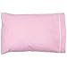 Angel Dreams Toddler Pillowcases 13x18. Set of 2 Units. Cotton. Machine Washable(Pink)