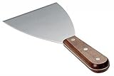 ChefLand Grill Scraper, Diner Grill Scraper, Griddle Scraper, Teppanyaki Grill Scraper, Stainless Steel Straight Blade, Commercial Grade, 8-1/4 Inch