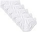 Hanes Women's Comfort Cotton Hipster Panties 5-Pack, White, 8