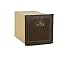 Salsbury Industries 4440, Recessed Mounted Antique Brass Column Mailbox
