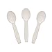 Royal Taster Spoon White Plastic, Package of 100