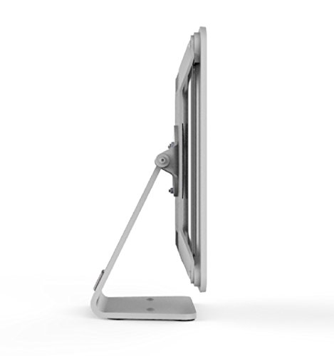 Maclocks AIO-W All-in-One 360 Rotating iPad Security Enclosure Kiosk Stand (White)