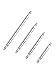 Mudder 360 Pieces 8 - 25mm Watch Spring Bars Link Pins with Strap Link Pin Remover