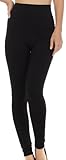 Sakkas 003GL Warm Soft Fleece Lined High Waist Leggings – Black – One Size, Online Clothing Store