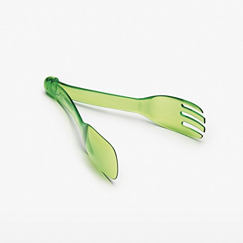 OXO Good Grips 2-in-1 Salad Servers, Green - Thumbnail 2
