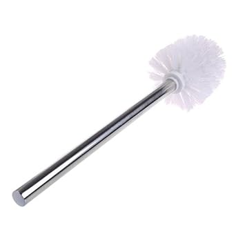 galaksy 1 : 1PC Stainless Steel WC Bathroom Cleaning Toilet Brush Head Holder Toilet Brush Head Holders Cleaner Chrome SQA6241