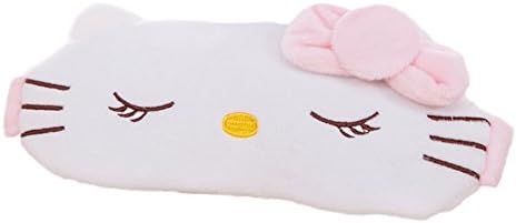 Sleeping Hello Kitty Cooling Eye Therapy Plush Sleep Mask