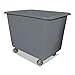 Royal Basket Trucks R12GRXPG4UN 12 Bushel Poly Truck with Galvanized Steel Base, 30