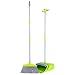 Broom and Dustpan Set, Dustpan with Long Handle Broom Combo Set, Upgraded Lobby Broom & Dustpan Combo, Upright Grips Sweep Set with Broom primary
