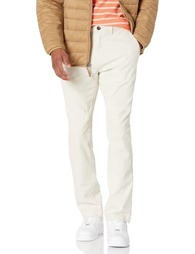 Amazon Essentials Men's Slim-Fit All-Day Stretch Casual Chino Pant, Stone, 40W…