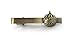 Pioneer Plus Liahona Tie Bar/Tie Clip - Antique Bronze - Sculpted All-Metal Design - LDS Missionary & Priesthood Gift