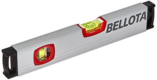 Bellota 50101M-30 Tubular spirit level 30 cm with vial sensitivity of 0.5 mm/m and strong magnets
