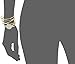 Anne Klein Women's AK/2236GBST Swarovski Crystal-Accented Gold-Tone Open-Bangle Watch and Bracelet Set