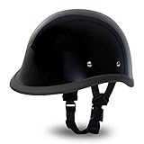 Daytona Helmets Novelty Hawk Hi-Gloss Black, Large
