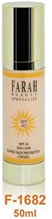 FARAH SUPER FACE PROTECTOR TINTED-SPF 40 F-1682 (50ml)