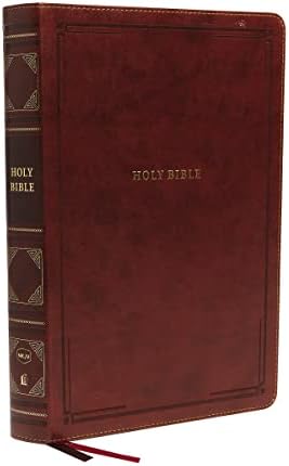 Cambridge KJV Family Chronicle Bible, Brown Calfskin Leather over