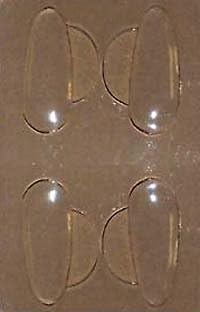 Clear Silicone Peel and Stick Adhesive Nose Pads 2 Pair by Grand Rise