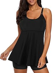 Tankini Swimsuits for Women Two Piece Bathing Suits
