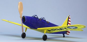 Dumas Fairchild PT-19 Rubberband Powered Airplane Model Kit
