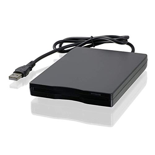 3.5" USB External Floppy Disk Drive - Portable 1.44 MB FDD for Industry CNC Machine,Keyboards,Cutter,Floppy Disk Device,Support Windows 10/8/7, Mac OS (No Driver Required)