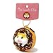 The Sweet Life Series Squishy Soft Kawaii Donuts Bread Bun Squishy Toys Stress Ball, Ball Chain (Pearl White Hamster / Chocolate Iced Plain Donut)