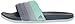 adidas Women's Adilette Comfort Slides Sandals, Collegiate Navy/Collegiate Navy/Easy Green, 7