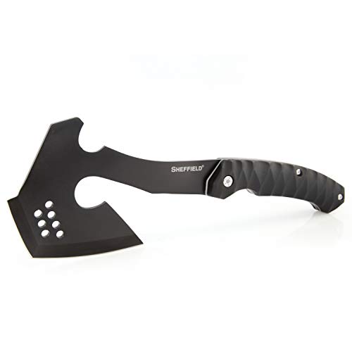 Sheffield 12153 Standoff Tactical Tomahawk with Sheath, Survival