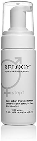 Relogy Natural Acne Treatment Wash - Oxygenated Foaming Cleanser