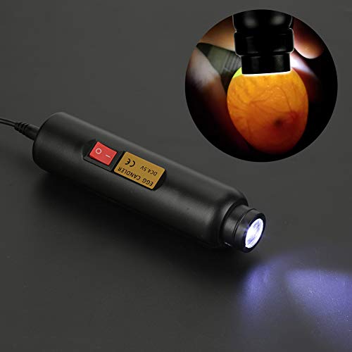 Schierlampe Ei,Ei-Kerzenlampe zur Ãberwachung der Entwicklung des Embryos Innerhalb des EIS,chierlampe Ei Candler Zucht Ei Fruchtbarkeitsprüfer – Bild 4
