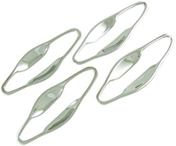 LJ INTERNATIONAL Quality Accessories Chrome Plated Handle Bowl Covers Compatible with Hyundai Tucson iX35