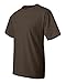 Hanes Born To Be Worn 100% Cotton Beefy-T T-Shirt, Dark Chocolate, M