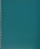 Blue Sky 2015 Barcelona Weekly and Monthly Collegiate Planner, Wire-O Bound, Green Cover, 8.5 x 11 Inches
