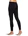 Hot Chillys Women's Micro-Elite Chamois Solid Tight Midweight Body Fit Base Layer (Can Packaging) - Black, Small