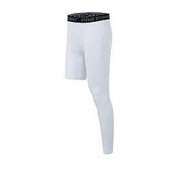 Jonscart One Leg Compression Tights Long Pants