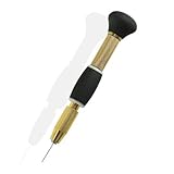 Professional Quality Brass Pin Vise - 4 Collets Chucks 0.0mm to 3.0mm