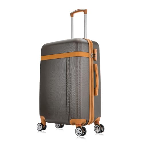 Mala de viagem grande 32kg Bruges Swiss Move Marrom