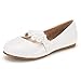 Dream Pairs STARLET Adorable Mary Jane Side Flowers Casual Slip On Ballerina Flat (Toddler/ Little Girl/) New