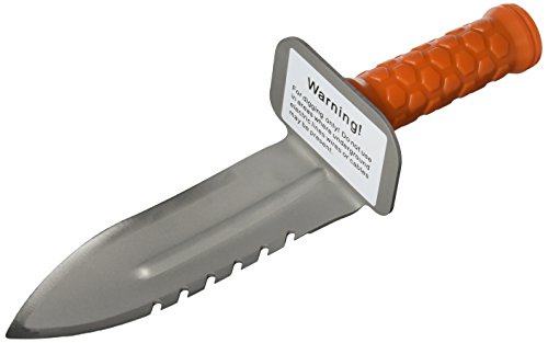 Deteknix 1V_1503.101 Quest Diamond Digger Tool Left Side Serrated Blade with Free Sheath, Orange