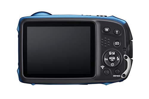 Fujifilm 16613562 Appareil Photo Argentique XP140 3 pouces, 16,4 Mpix, 5 X, Bluetooth, WiFi, Bleu - Image 2