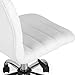 EdgeMod Polox Task Chair in Vegan Leather, White